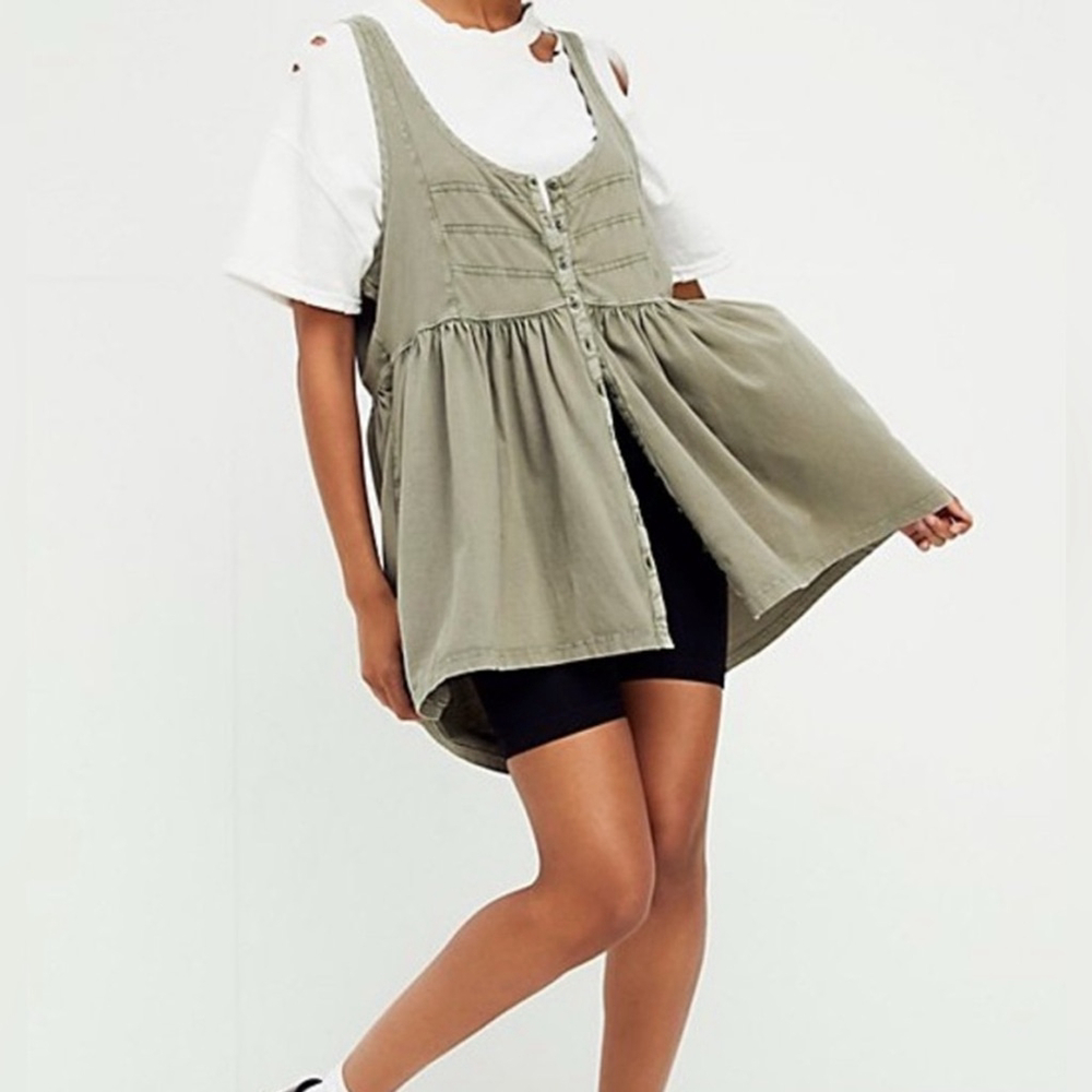 Free People Brooke Tunic Tank / Dress | Boho | M | EUC - Picture 10 of 11